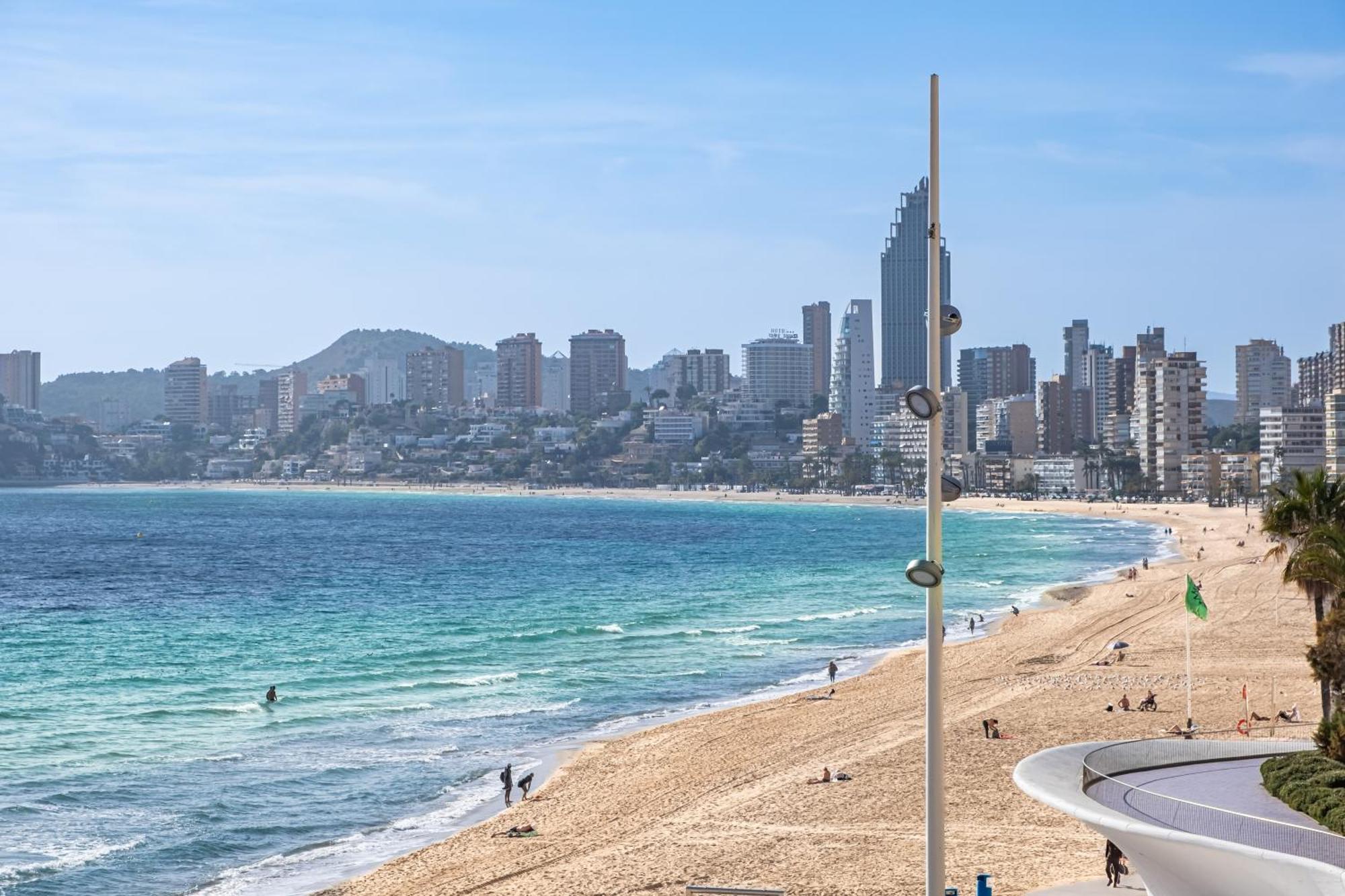 Benibeach 3-2-B Apartment Poniente Beach 貝尼多姆 外观 照片